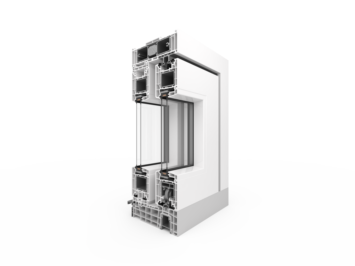 Système levant-coulissant PVC HST85